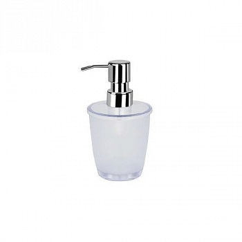 Емкость для жидкого мыла TORONTO пластик 15,5х8,5 см белая, Spirella, 1006444