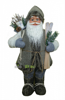 Фигурка Дед Мороз 60 см (серый) М14