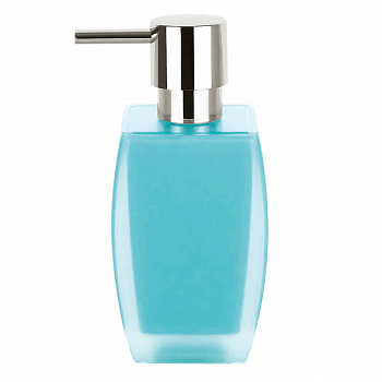 Емкость для жидкого мыла FREDDO полистирол 15х7х7 см светло-голубая, Spirella, 1016097
